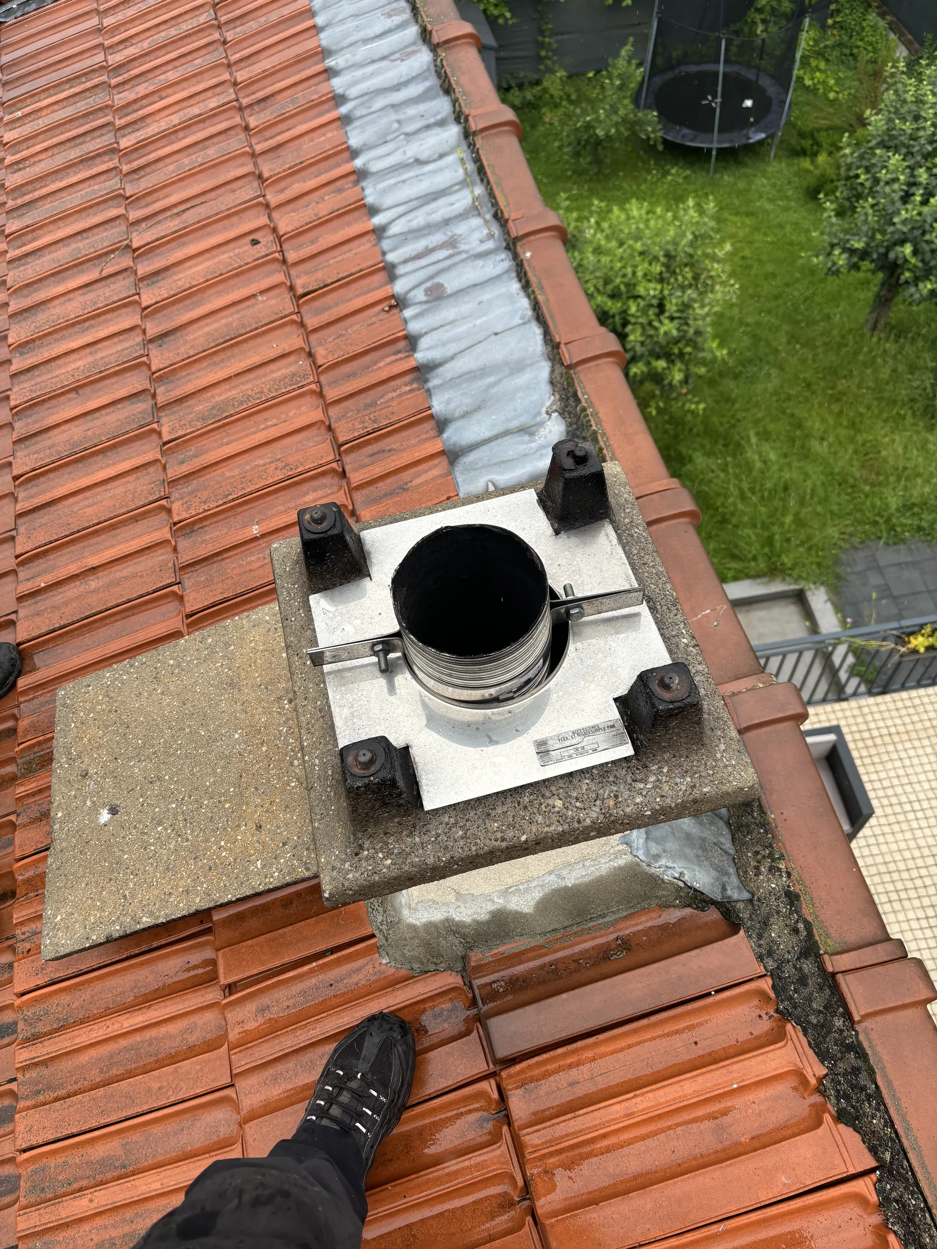 Vue d'ensemble de l'installation — chantier Terrier Ramonage